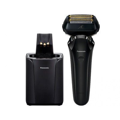 Бритва електр. Panasonic сіткова, 14000 об/хв, бритв.головок-6, Li-Ion, сух.+волог., тример, чехол, чорний (ES-LS9A-K820)