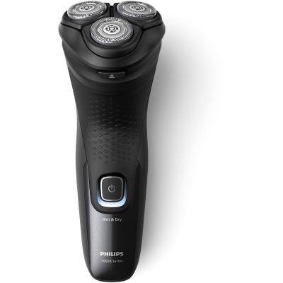 Бритва електр. Philips роторна Series 3000X, бритв.головок-3, Li-Ion, сух.+волог., тример, чорний (X3051/00)