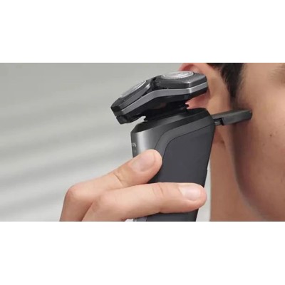 Бритва електр. Philips роторна Series 5000, 9Вт, бритв.головок-3, Li-Ion, сух.+волог., тример, чохол, сірий (S5887/30)