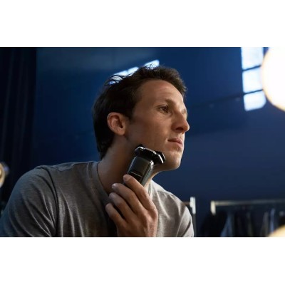 Бритва електр. Philips роторна Series 7000, бритв.головок-3, Li-Ion, сух.+волог., тример, чорний (S7886/58)