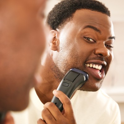 Бритва електр. Remington роторна Style Series, бритв.головок-3, от сети, сух., тример, чорно-синій (R3002)