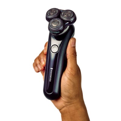 Бритва електр. Remington роторна X5 Limitless X, бритв.головок-3, от сети, сух.+волог., тример, водонепрон., швид. зарядка, чорн