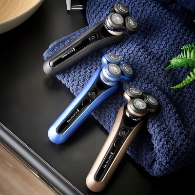 Бритва електр. Remington роторна X5 Limitless X, бритв.головок-3, от сети, сух.+волог., тример, водонепрон., швид. зарядка, чорн