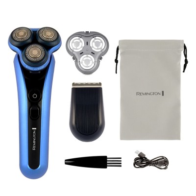 Бритва електр. Remington роторна X7 Limitless X, бритв.головок-3, від мережі, сух.+волог., тример, водонепрон., швид. зарядка, ч