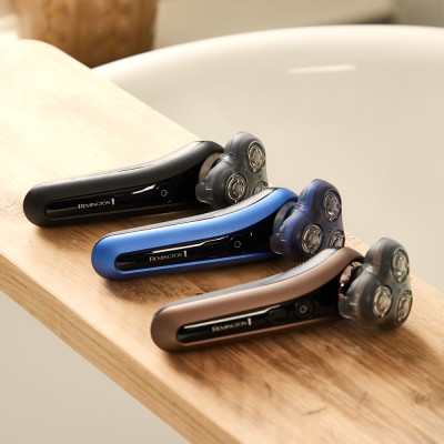 Бритва електр. Remington роторна X7 Limitless X, бритв.головок-3, від мережі, сух.+волог., тример, водонепрон., швид. зарядка, ч