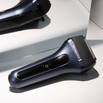 Бритва електр. Remington сіткова F7 Style, бритв.головок-3, Ni-Mh, сух., тример, USB-C, синій (F7000)