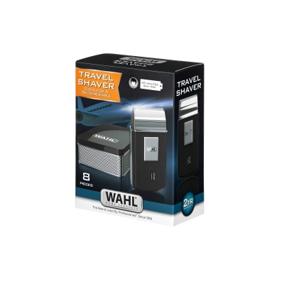 Бритва електр. WAHL сіткова Travel Shaver, бритв.головок-1, сух., тример, чорний (03615-1016)