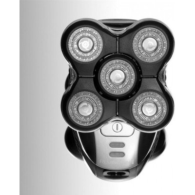 Бритва електр. для голови Remington роторна Ultimate Series RX5, бритв.головок-5, сух.+волог., тример, кейс, чорний (XR1500)