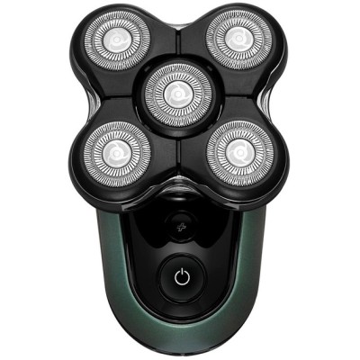 Бритва електр. для голови Remington роторна Ultimate Series RX7, бритв.головок-5, Li-Ion, сух.+волог., тример, чорно-зелений (XR Бритва електр. для голови Remington роторна Ultimate Series RX7, бритв.головок-5, Li-Ion, сух.+волог., тример, чорно-зелений (XR