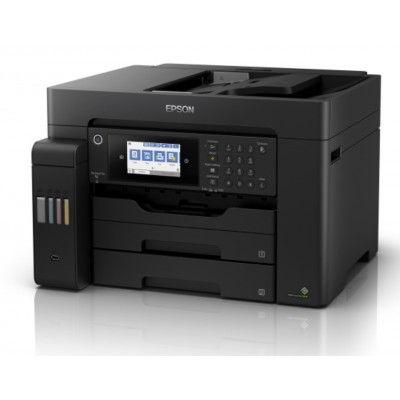 БФП ink color A3 Epson EcoTank L15150 32_22 ppm Fax DADF Duplex USB Ethernet Wi-Fi 4 inks Pigment (C11CH72404)