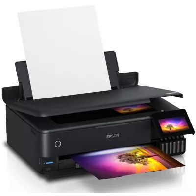 БФП ink color A3 Epson EcoTank L8180 32_33 ppm Duplex USB Ethernet Wi-Fi 6 inks Black Pigment (C11CJ21403)