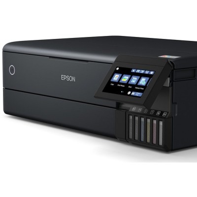 БФП ink color A3 Epson EcoTank L8180 32_33 ppm Duplex USB Ethernet Wi-Fi 6 inks Black Pigment (C11CJ21403)
