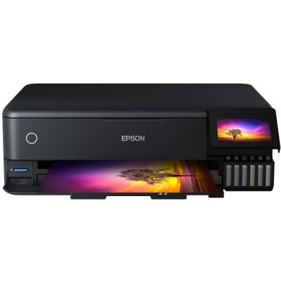 БФП ink color A3 Epson EcoTank L8180 32_33 ppm Duplex USB Ethernet Wi-Fi 6 inks Black Pigment (C11CJ21403)