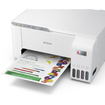 БФП ink color A4 Epson EcoTank L3256 33_15 ppm USB Wi-Fi 4 inks (C11CJ67414)