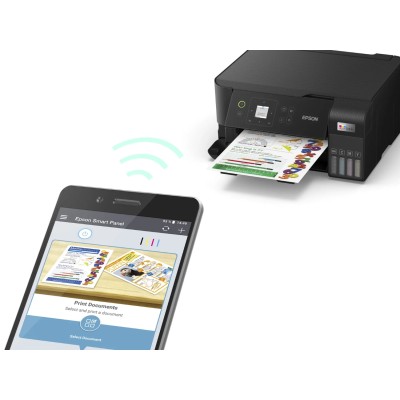 БФП ink color A4 Epson EcoTank L3560 33_20 ppm USB Wi-Fi 4 inks (C11CK58404)