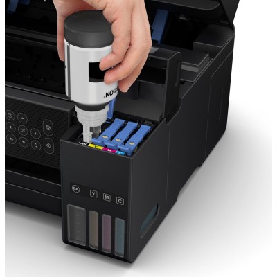 БФП ink color A4 Epson EcoTank L4260 33_15 ppm Duplex USB Wi-Fi 4 inks Black Pigment (C11CJ63412)