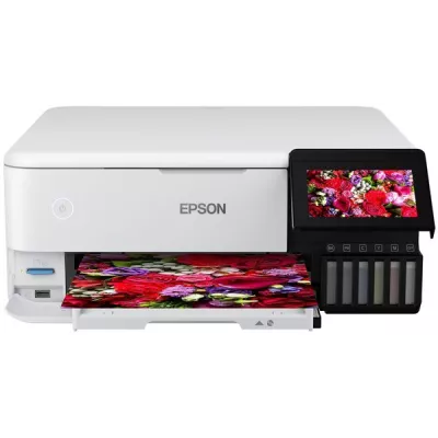 БФП ink color A4 Epson EcoTank L8160 32_32 ppm Duplex USB Ethernet Wi-Fi 6 inks Black Pigment (C11CJ20404)