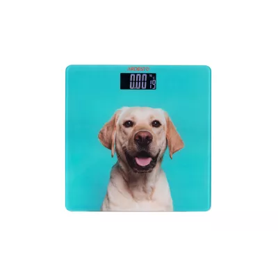 Ваги Ardesto підлогові Dog, 150кг, AAAx2 в комплекті, скло, багатокольорові (SCB-965DOG)