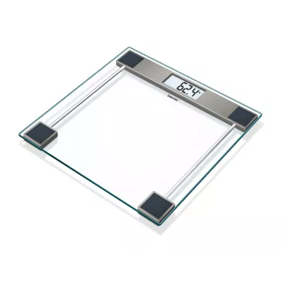 Ваги Beurer підлогові, 150кг, 1хCR2032, скло, срібний (GS_11)