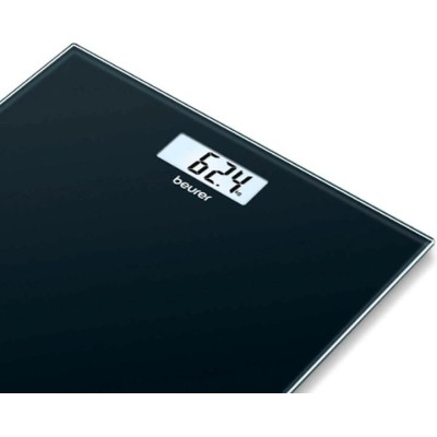 Ваги Beurer підлогові, 180кг, ССR2032x1 в комплекті, скло, чорний (GS_10_BLACK)