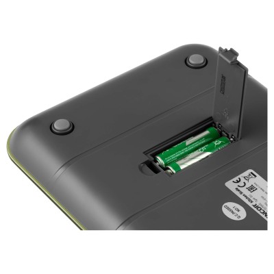 Ваги Sencor кухонні, 5кг, підключення до смартфону, AAAx2, пластик, салатовий (SKS7070GG)