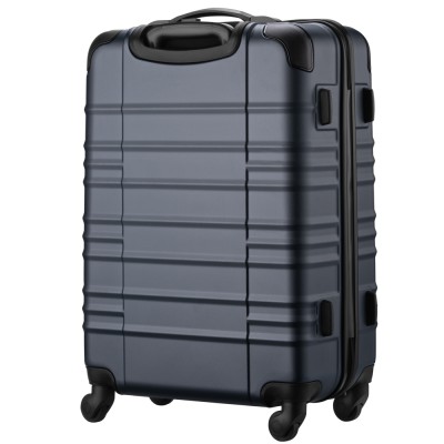 Валіза Wenger, Amplar, середня, пластик, 4 колеса, синя (653147)