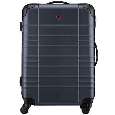 Валіза Wenger, Amplar, середня, пластик, 4 колеса, синя (653147)