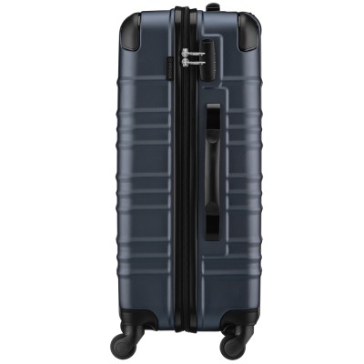 Валіза Wenger, Amplar, середня, пластик, 4 колеса, синя (653147)