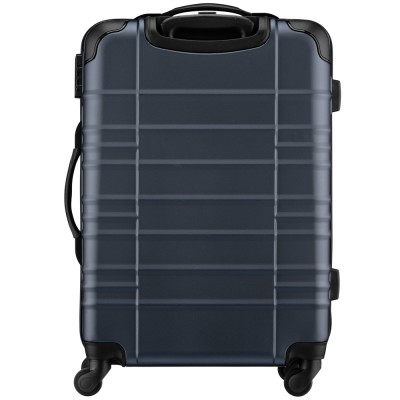 Валіза Wenger, Amplar, середня, пластик, 4 колеса, синя (653147)