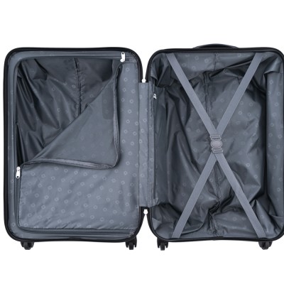 Валіза Wenger, Amplar, середня, пластик, 4 колеса, синя (653147)