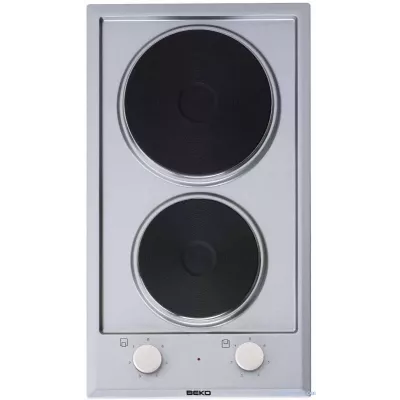 Варильна поверхня Beko електрична, 30см, Доміно, нерж (HDCE32200X)