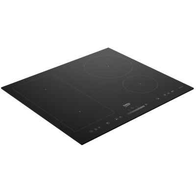 Варильна поверхня Beko індукційна, 60см, розширена зона, чорний (HII64500UFT)