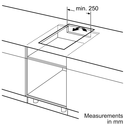 Варильна поверхня Bosch індукційна, 30см, Доміно, чорний (PIB375FB1E)