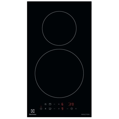 Варильна поверхня Electrolux індукційна, 30см, Доміно, чорний (LIT30230C)