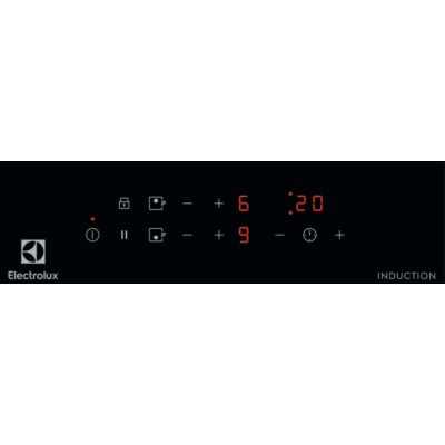Варильна поверхня Electrolux індукційна, 30см, Доміно, чорний (LIT30230C)