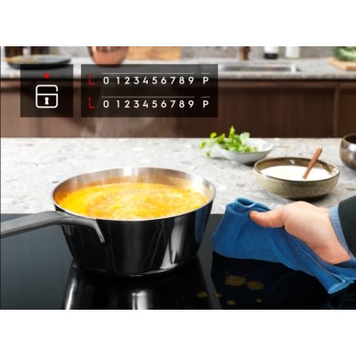 Варильна поверхня Electrolux індукційна, 30см, Доміно, чорний (LIT30230C)