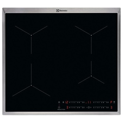 Варильна поверхня Electrolux індукційна, 60см, Hob2Hood, чорний (EIT60443X)