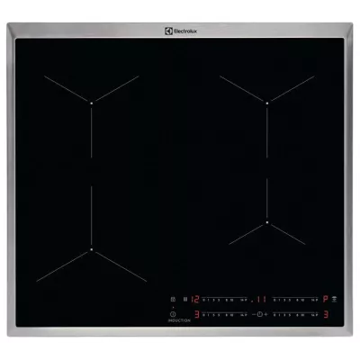 Варильна поверхня Electrolux індукційна, 60см, Hob2Hood, чорний (EIT60443X)