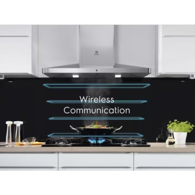 Варильна поверхня Electrolux індукційна, 60см, датчик кипіння, Hob2Hood, чорний (EIS62443)