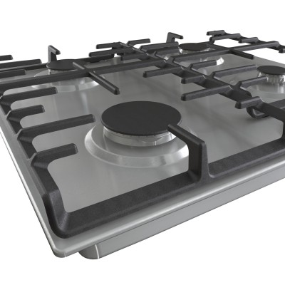 Варильна поверхня Gorenje газова, 60см, чавун, нерж (G642ABX)