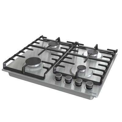 Варильна поверхня Gorenje газова, 60см, чавун, нерж (G642ABX)