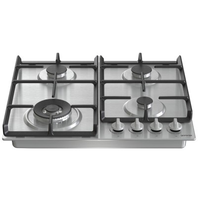 Варильна поверхня Gorenje газова, 60см, чавун, нерж (GW641EX)