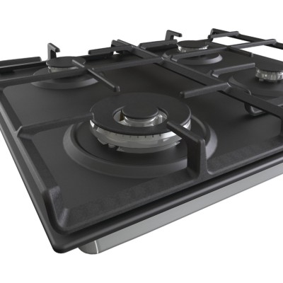 Варильна поверхня Gorenje газова, 60см, чавун, чорний (GW641EXB)