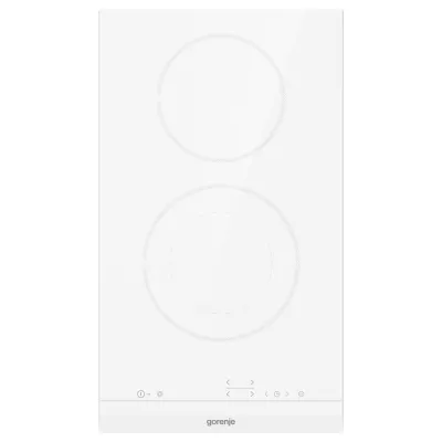 Варильна поверхня Gorenje електрична, 30см, Доміно, білий (ECT322WCSC)