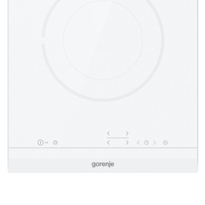 Варильна поверхня Gorenje електрична, 30см, Доміно, білий (ECT322WCSC)
