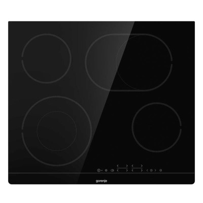 Варильна поверхня Gorenje електрична, 60см, розширена зона, чорний (ECT643BSC)