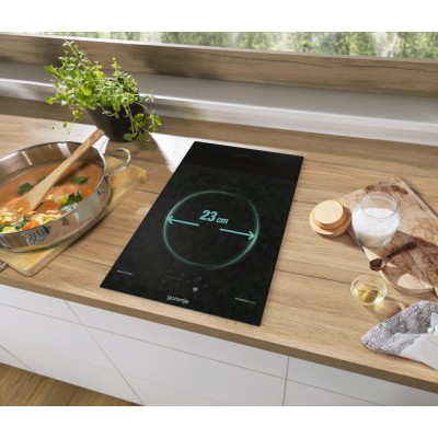 Варильна поверхня Gorenje індукційна, 30см, Доміно, PowerBoost, TouchControl, поєднання конфорок, чорний (GI3201BC) Варильна поверхня Gorenje індукційна, 30см, Доміно, PowerBoost, TouchControl, поєднання конфорок, чорний (GI3201BC)