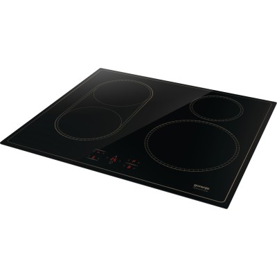 Варильна поверхня Gorenje індукційна, 60см, PowerBoost, TouchControl, поєднання конфорок, чорний (GI6421CLBSC)