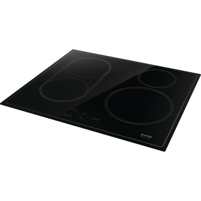 Варильна поверхня Gorenje індукційна, 60см, PowerBoost, TouchControl, поєднання конфорок, чорний (GI6421CLBSC)