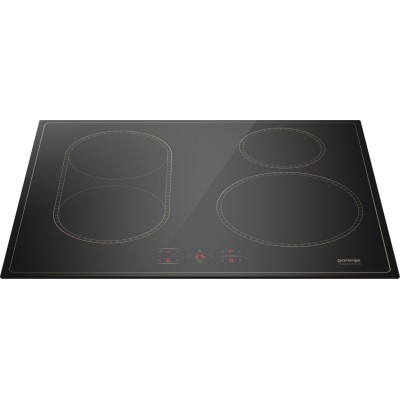 Варильна поверхня Gorenje індукційна, 60см, PowerBoost, TouchControl, поєднання конфорок, чорний (GI6421CLBSC)